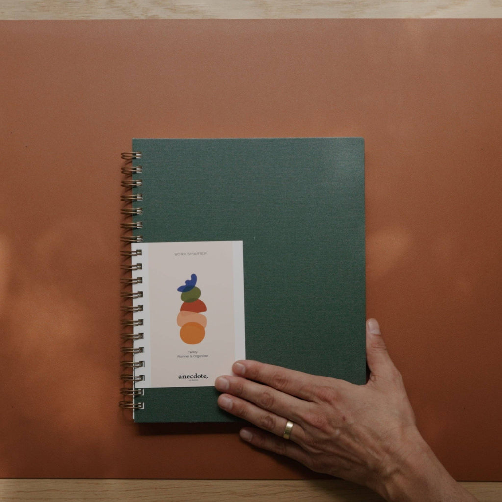 The Yearly Planner - Spiral - Undated