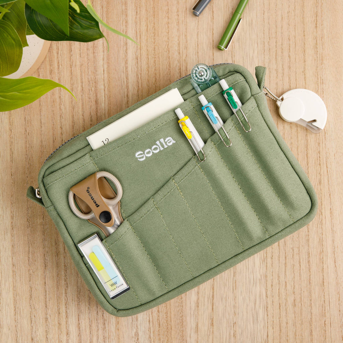 Soolla® Studio Pouch, 80's Windbreaker (Stationery Pouch)