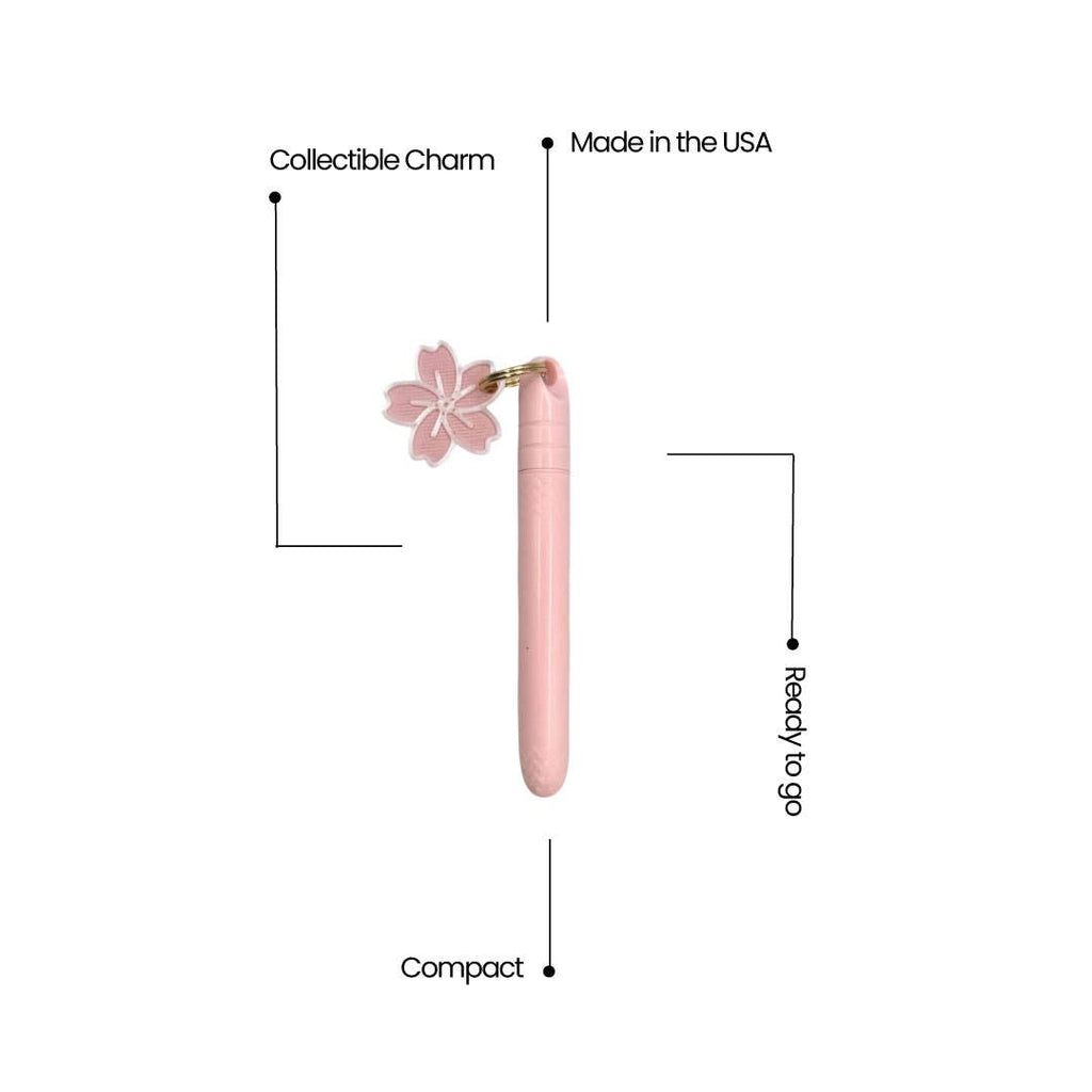 Pokka® Keyring Pen 24pc Display - Cherry Blossom/Daisy Charm
