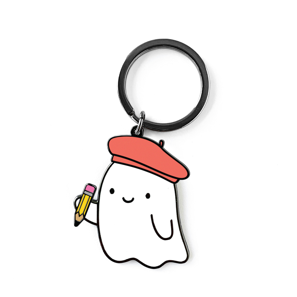 Artist Ghost Keychain