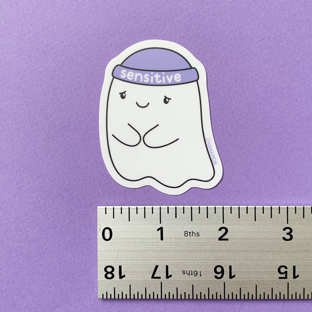 Sensitive Ghost Sticker