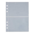 Clear 2-Pocket Refill Sheet (10 Sheets)