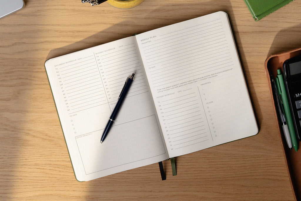 Yearly Workflow Planner - Undated