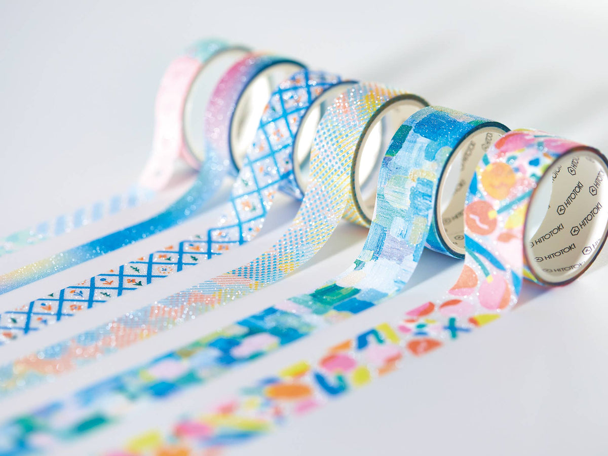 SODA Transparent Masking Tape - Glitter