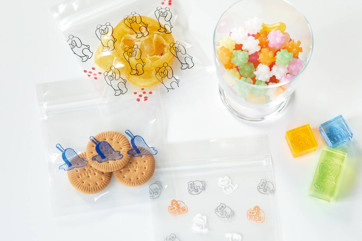 KORI JIRUSHI Color Acrylic Stamp — 3pcs Set
