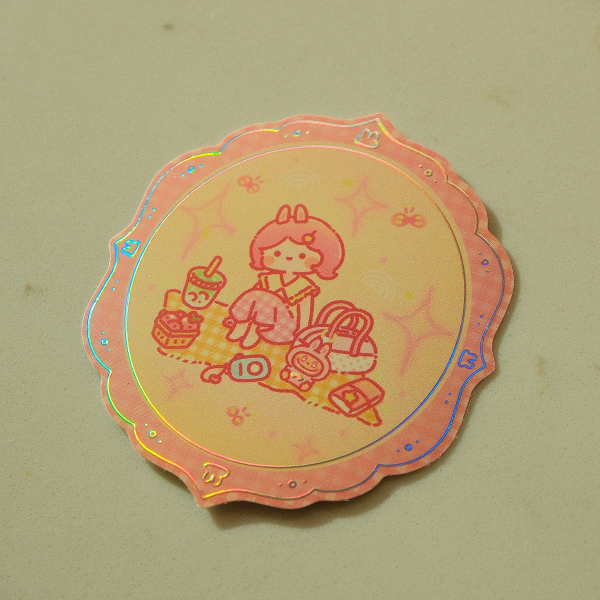 Busy Doing Nothing Die Cut Sticker