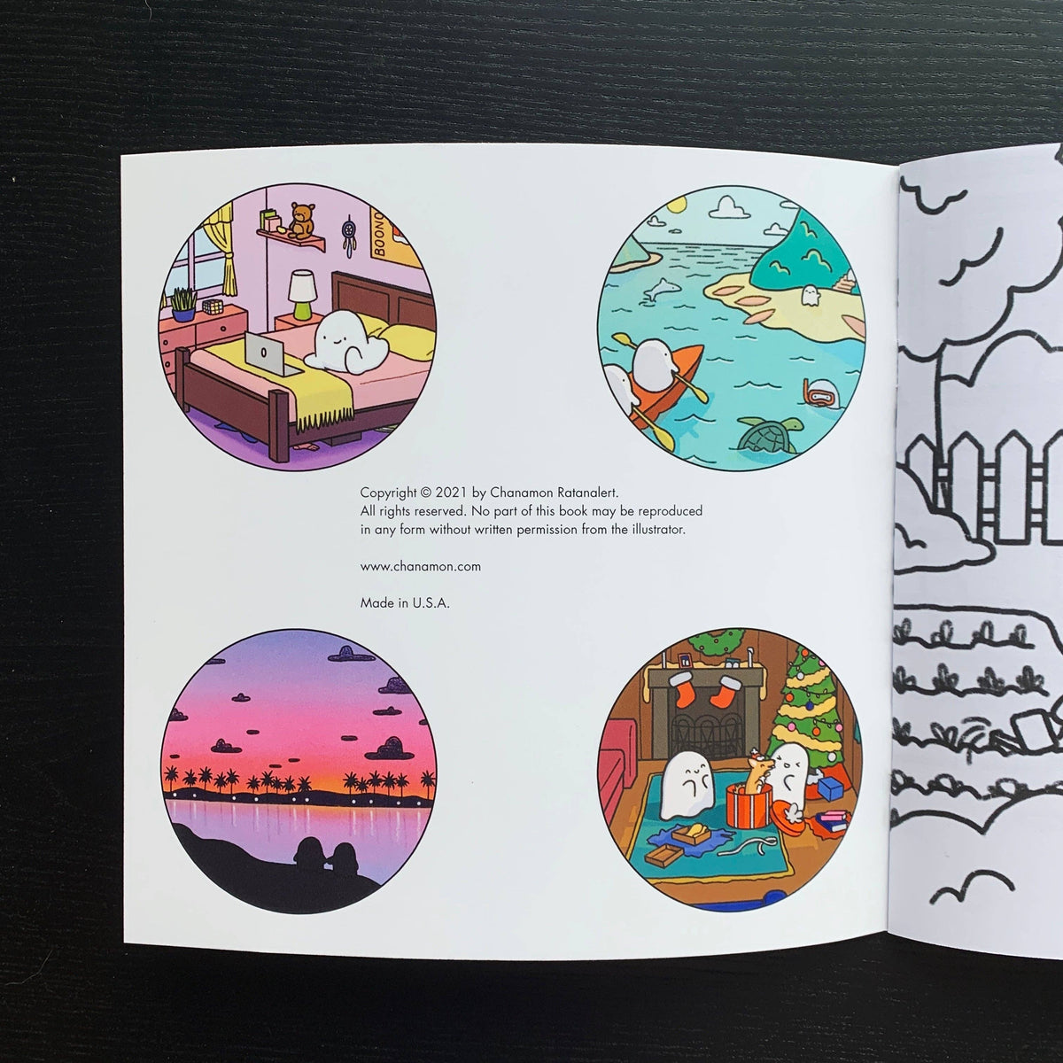 Ghost Coloring Book