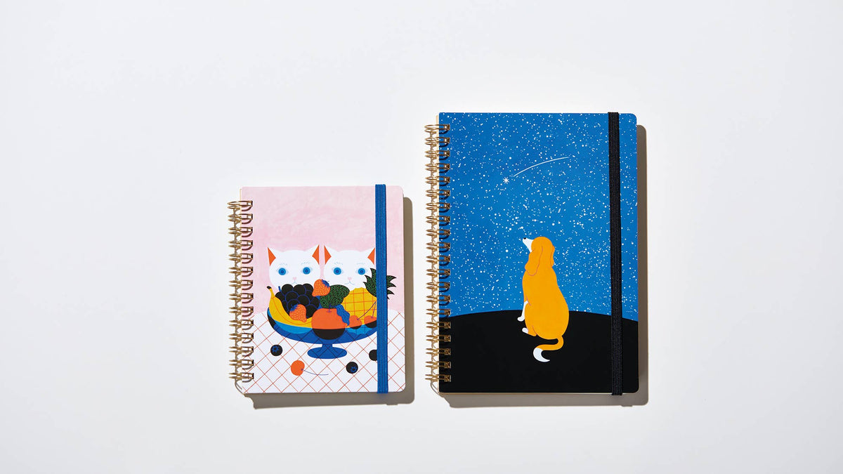 HITOTOKI NOTE Ring Notebook -Passport size-