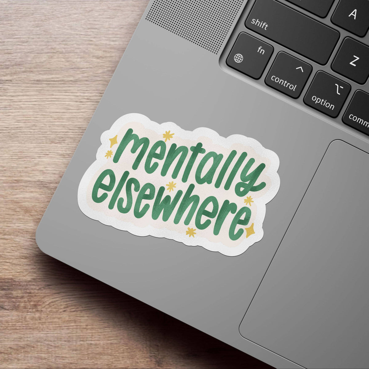 Mentally Elsewhere Matte Vinyl Sticker