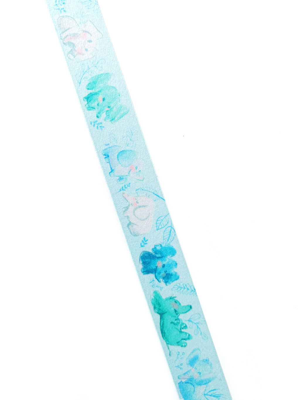 Blue Elephant Washi Tape