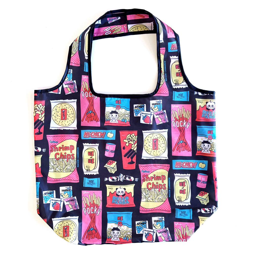 Asian Snacks Tote Bag