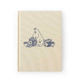 3P4 x Moomin® - Moomintroll Garden Embroidered Journal