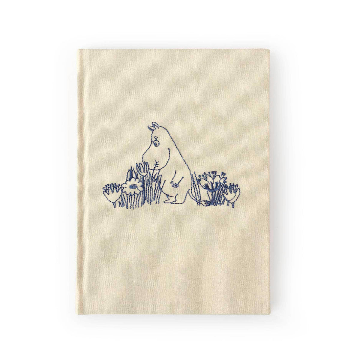3P4 x Moomin® - Moomintroll Garden Embroidered Journal