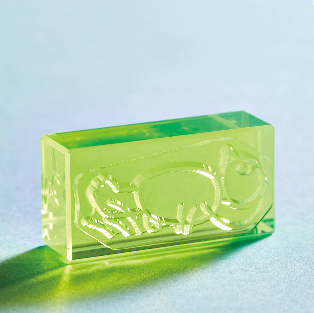 KORI JIRUSHI Color Acrylic Stamp — 3pcs Set