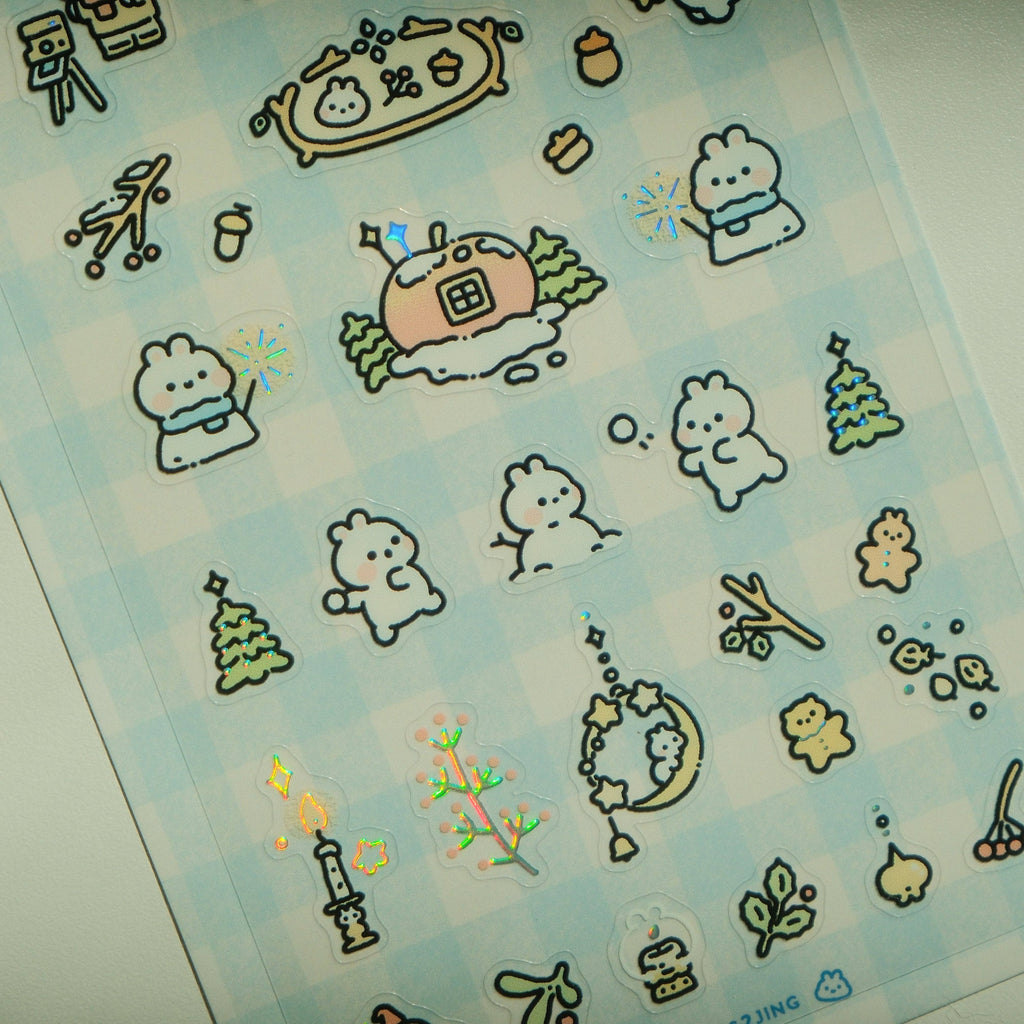 Frosty Friend Sticker Sheet