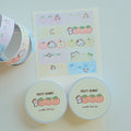 Fruity Bunnie Writable Tape Roll