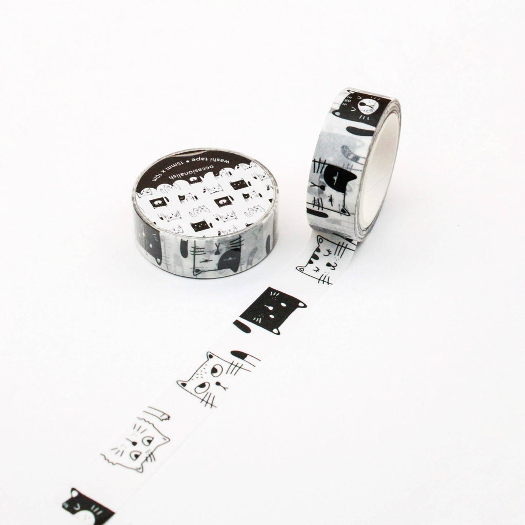 Not Right Meow - Washi Tape - 15mm