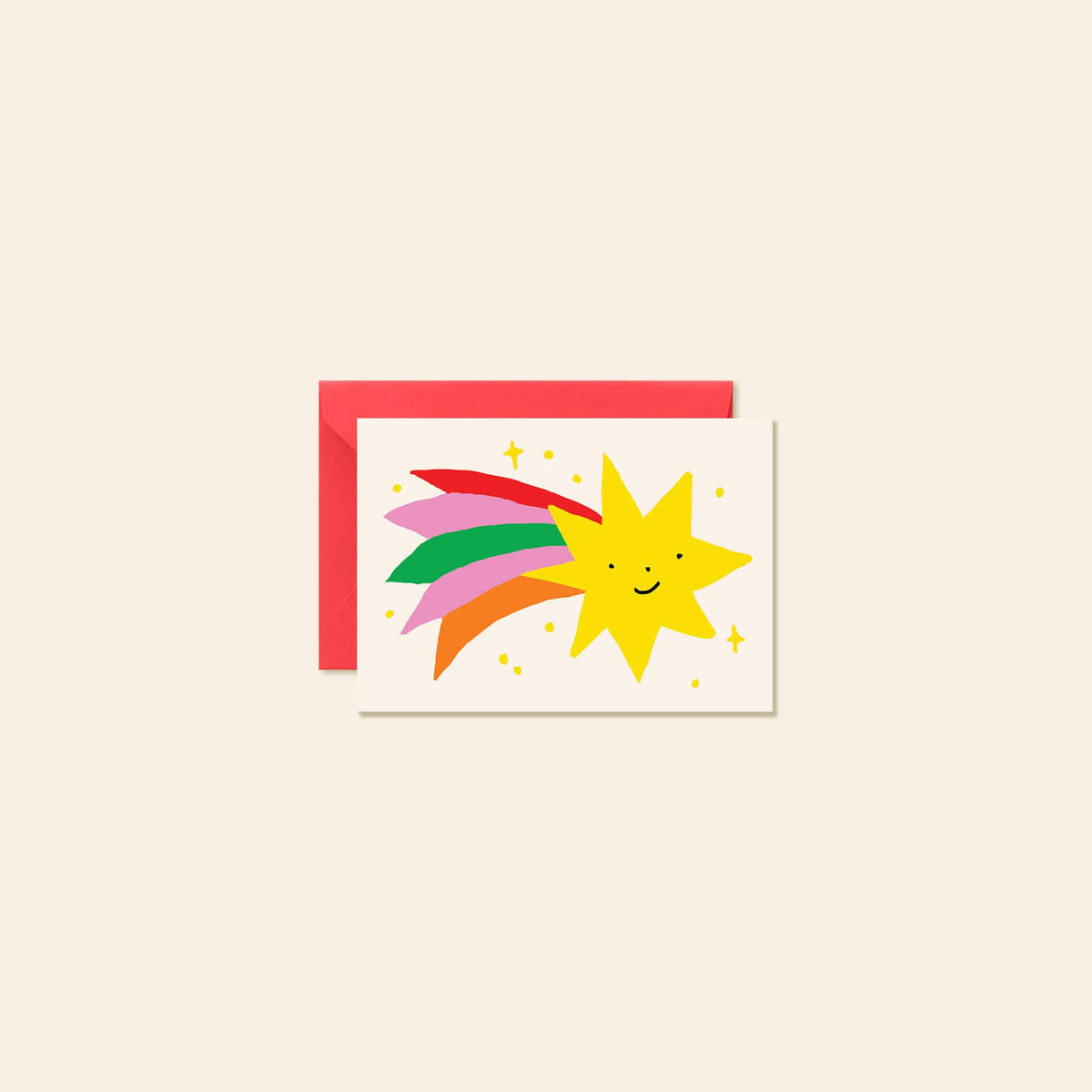 Shooting Star – Encouragement Mini Note Card