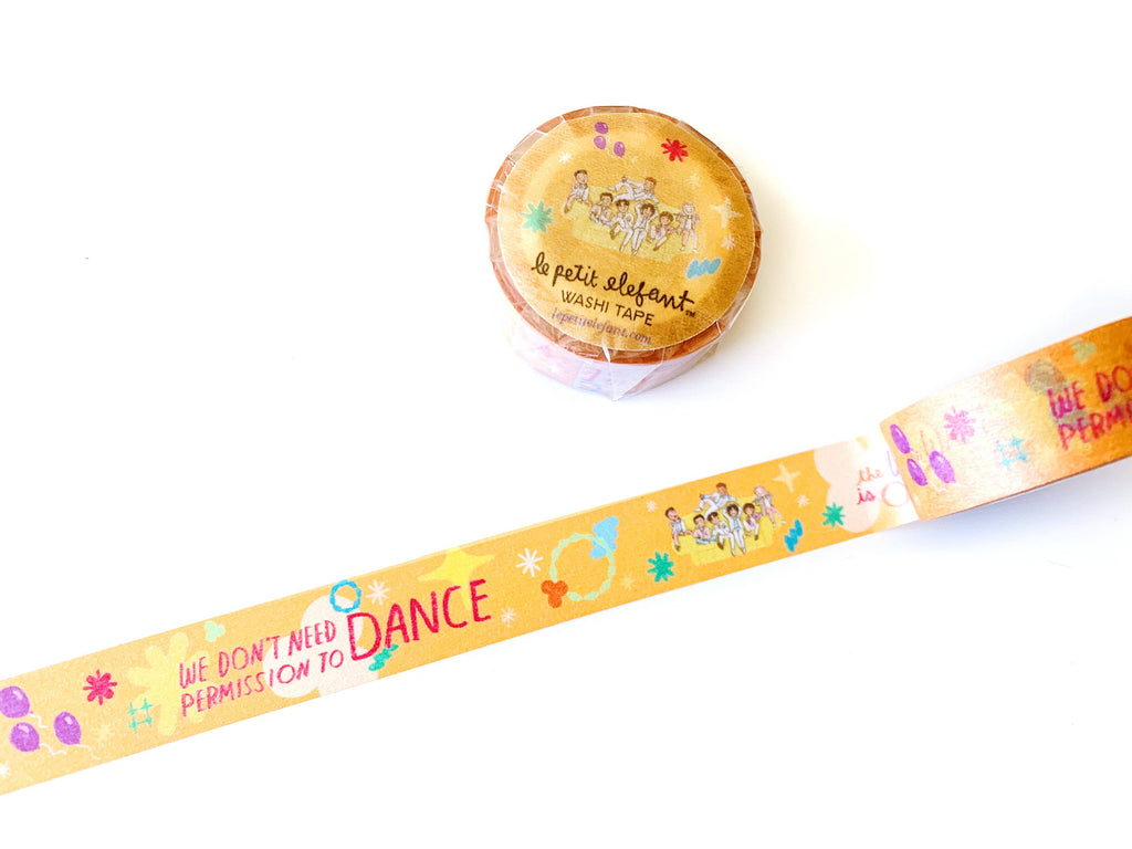Permission To Dance Washi Tape - Limited