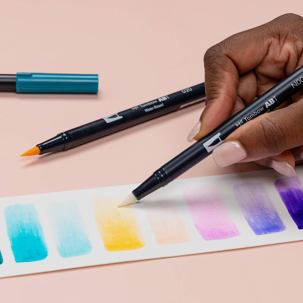 Dual Brush Pen Art Markers, Mermaids, 10-Pack