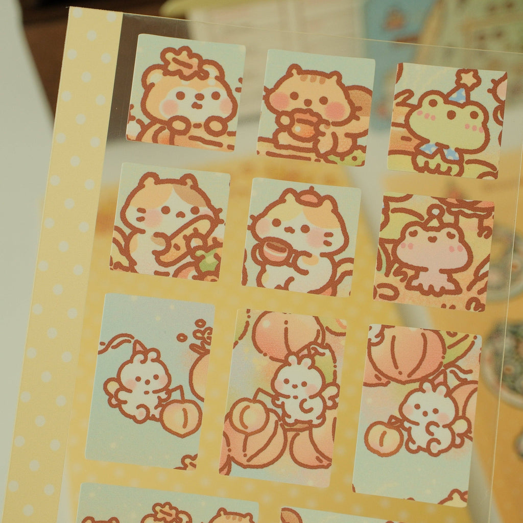 Autumn Party Sticker Sheet