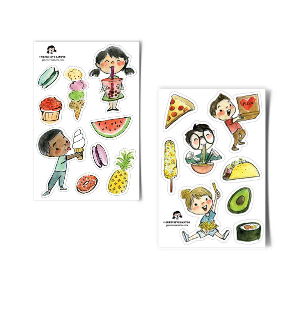 Foodie Sticker Set