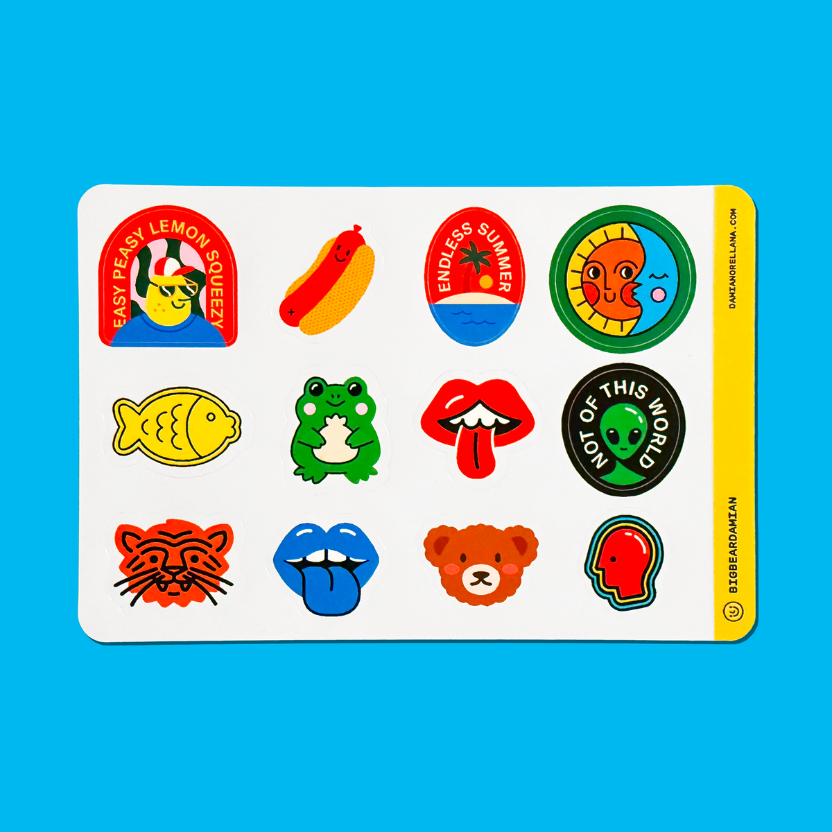 Bonus Sticker Sheet