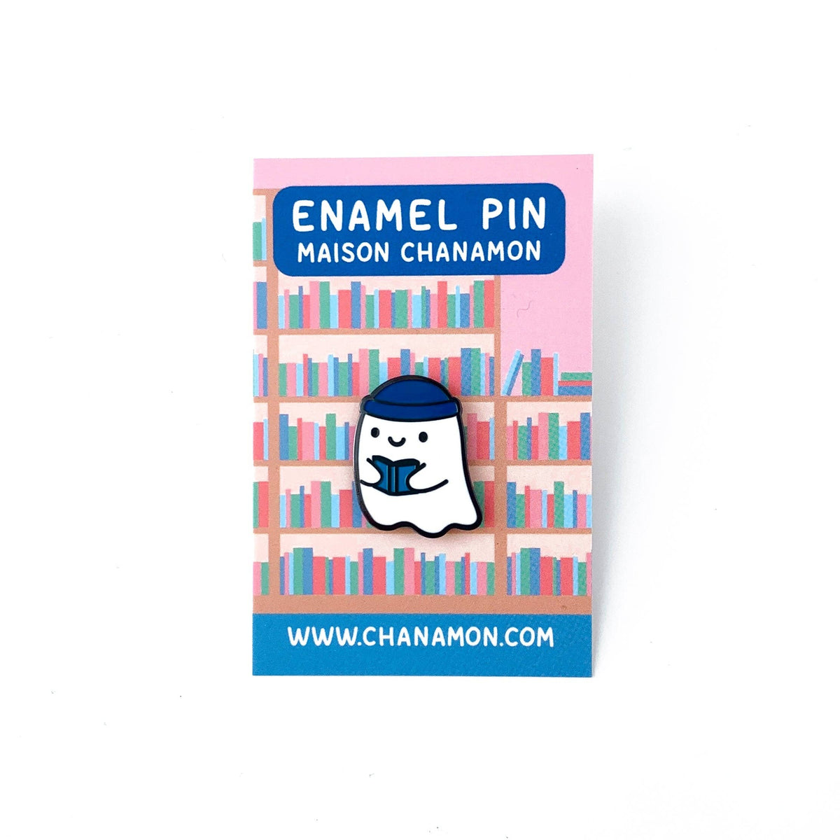 Reading Ghost Enamel Pin