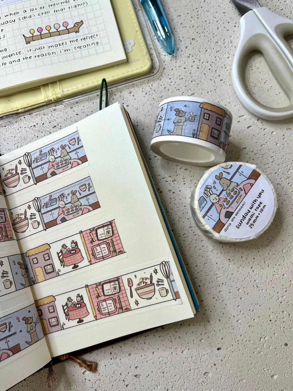 Sunday with you - 25mm washi tape