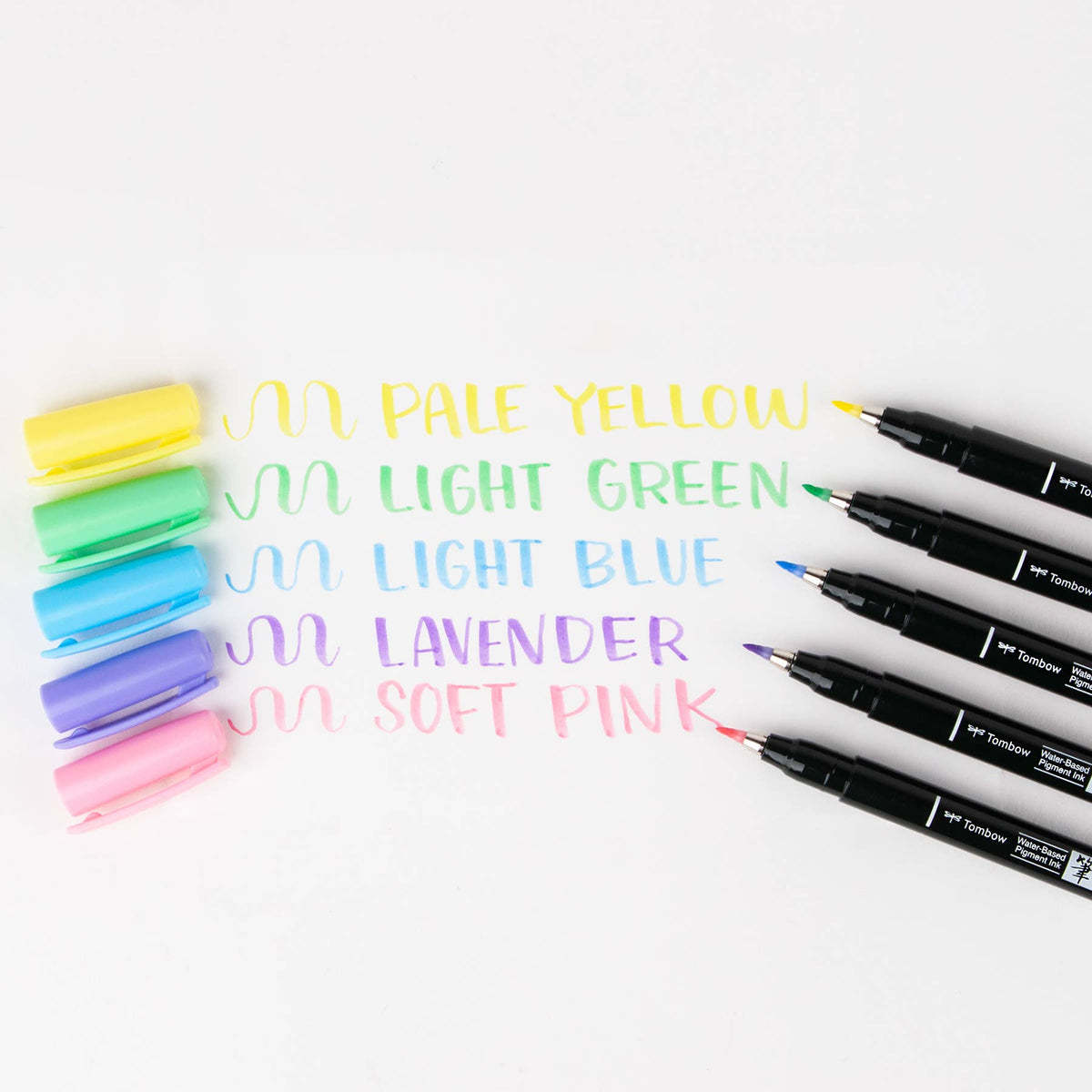 Fudenosuke Pastel Brush Pen - Open Stock