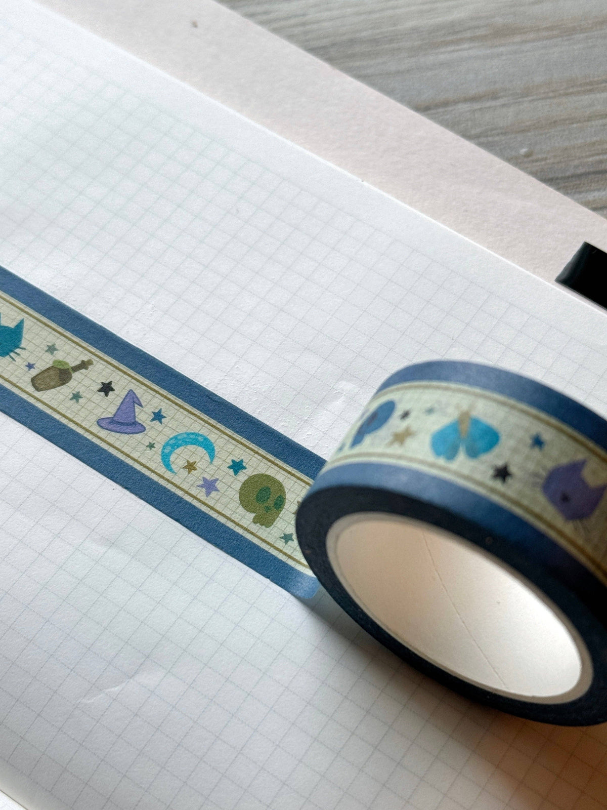 Green Witching Hour Element - Washi Tape - 20mm