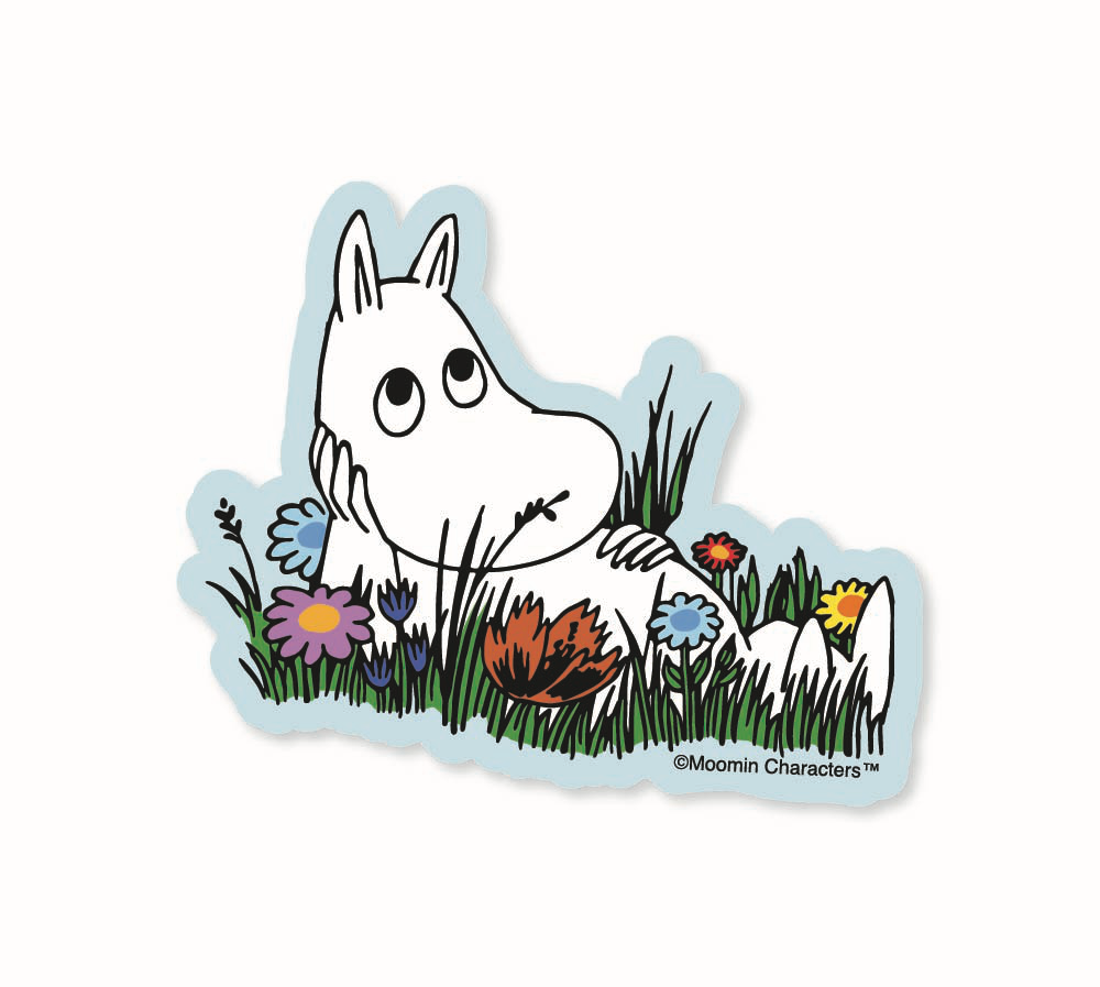 3P4 x Moomin® - Moomintroll Floral Field Sticker