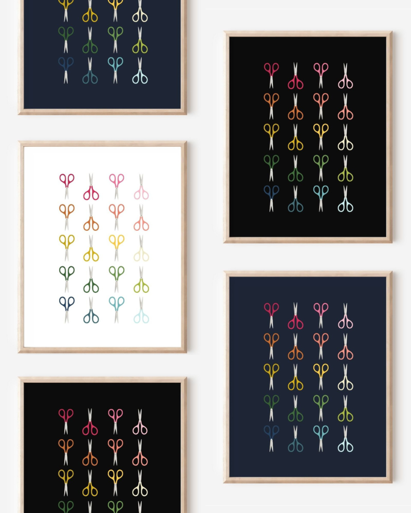Beautifully Ordinary: Scissors Art Print
