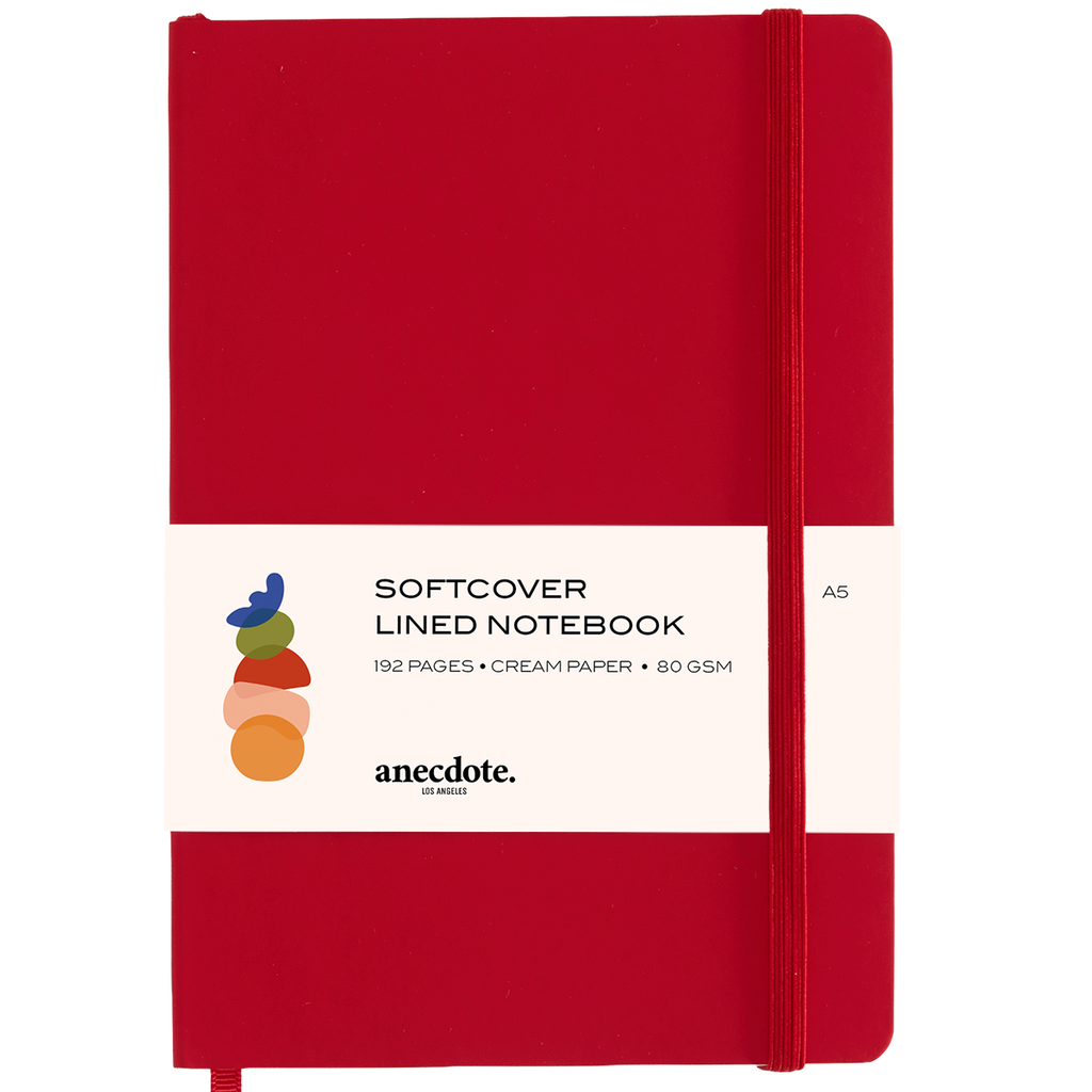 Softcover Lined Notebook - 80gsm