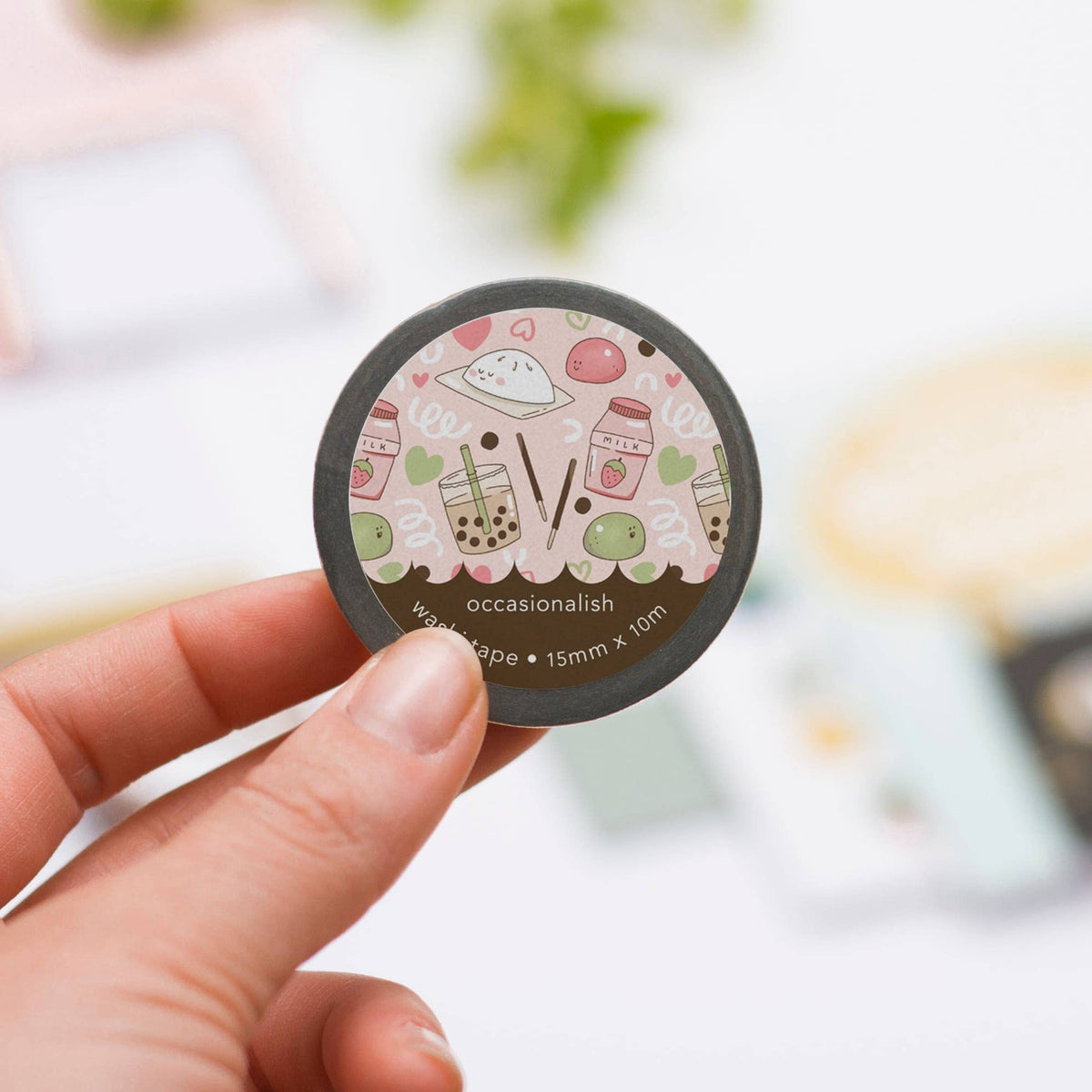 Asian Snacks - Washi Tape - 15mm