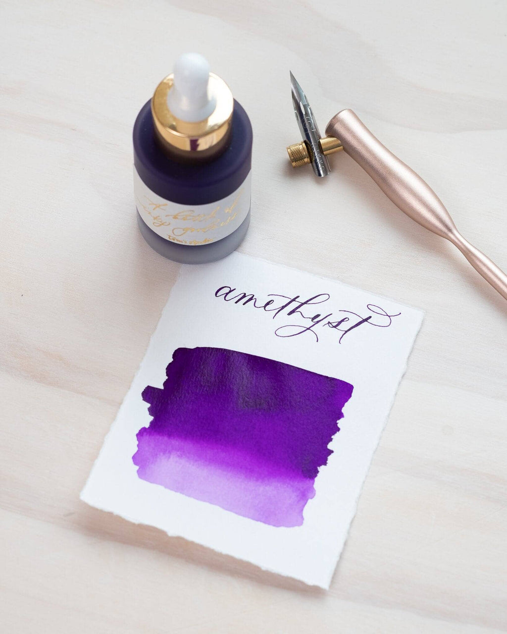 Amethyst - Calligraphy Ink