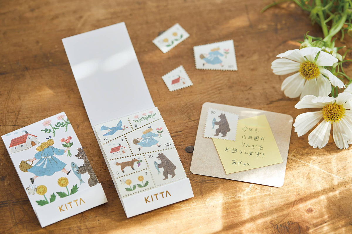 KITTA Portable Washi Decorative Tape -Stamp style-