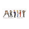 BTS Solo OT7 Sticker Sheet