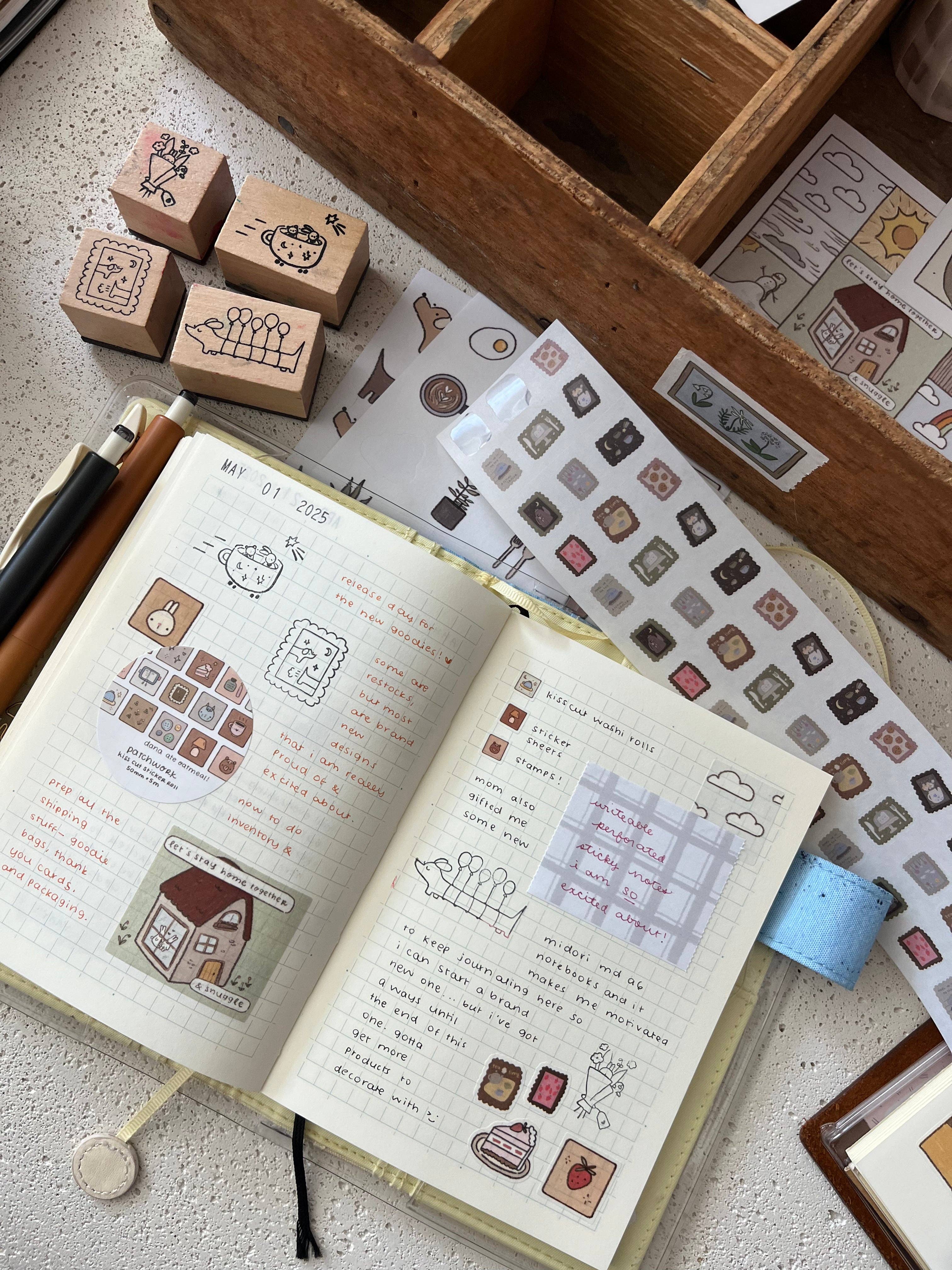 Balloonie - wooden stamp