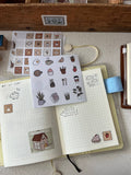 Cafe - washi sticker sheet