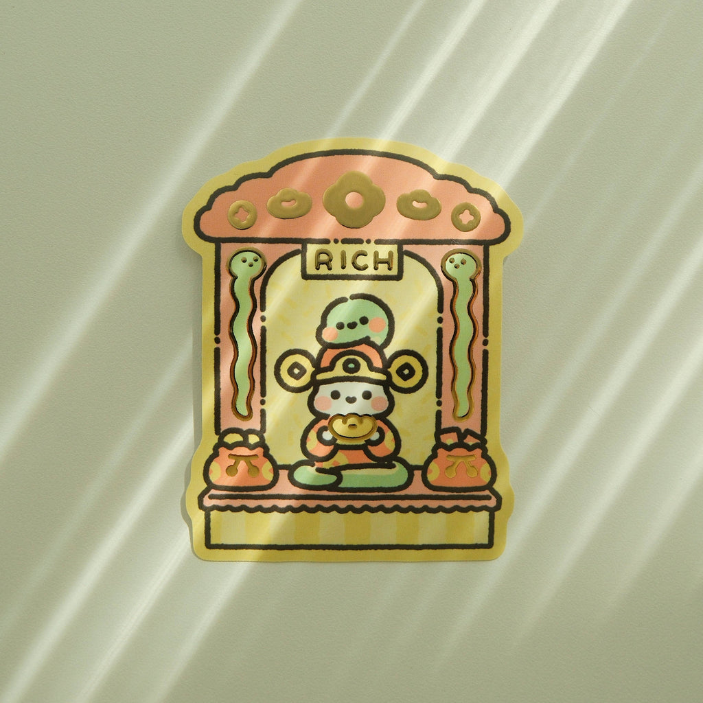 Bunnies Die-Cut Stickers (LNY Collection)