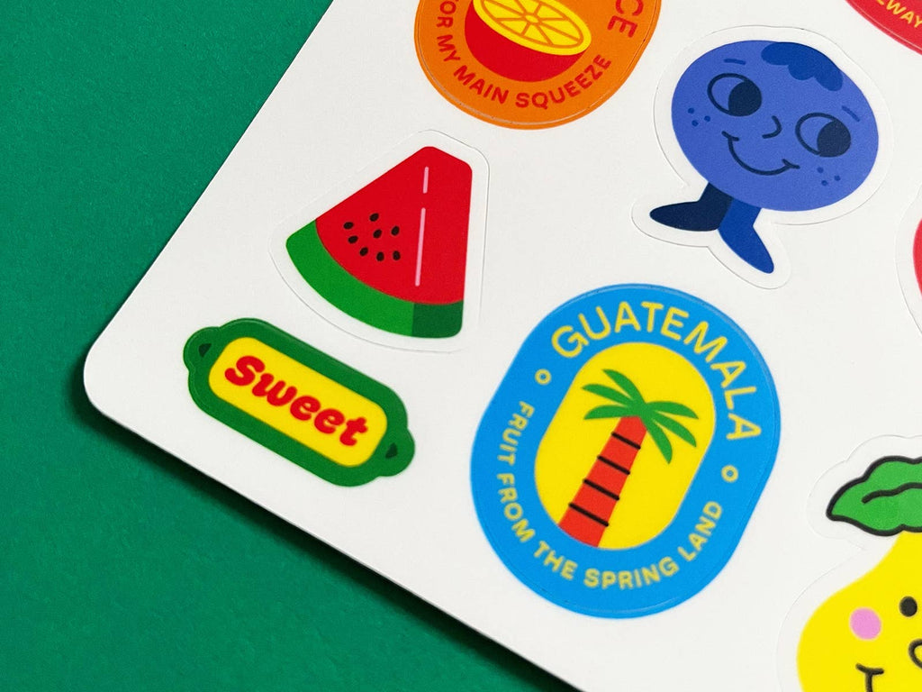 Fruit Sticker Sheet