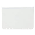 Clear Zipper Binder Pocket — A5 Journal Bag Accessory