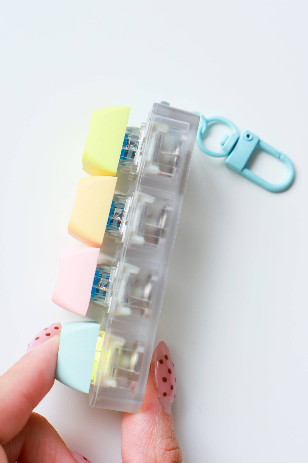 Delete Drama Keyboard Fidget Keychain