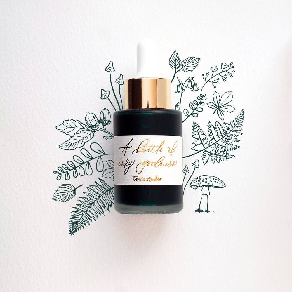 Forest Green - Calligraphy Ink