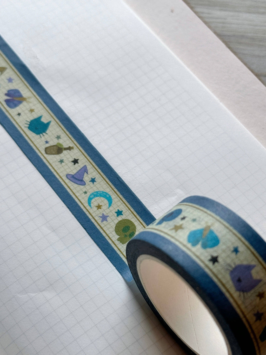 Green Witching Hour Element - Washi Tape - 20mm