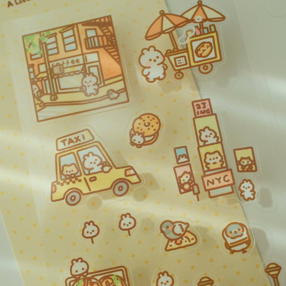A Little Slice of NYC Mini Sticker Sheet
