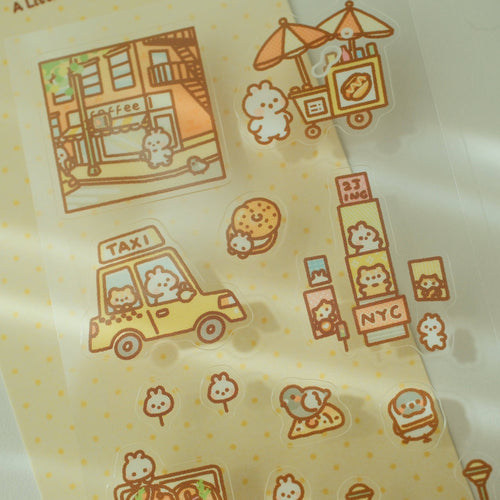 A Little Slice of NYC Mini Sticker Sheet