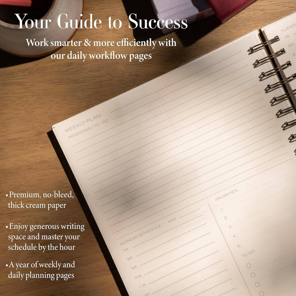 The Yearly Planner - Spiral - Undated
