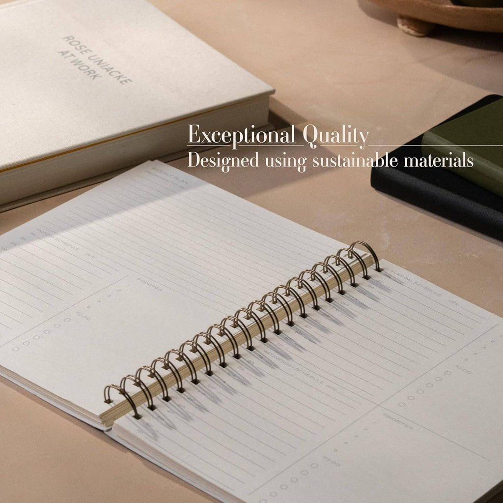 The Yearly Planner - Spiral - Undated